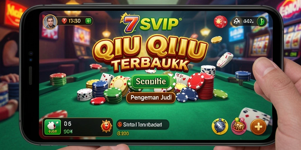 Tampilan gameplay QiuQiu yang menarik di 7SVIP.
