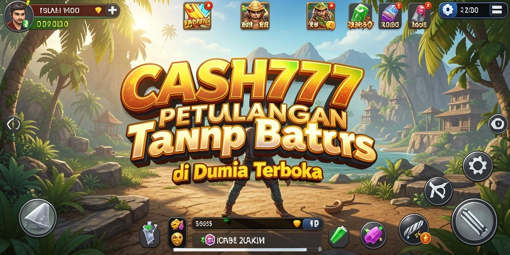 Tampilan gameplay CASH777 di dunia terbuka yang menakjubkan.