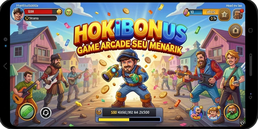 Tampilan gameplay HOKIBONUS menunjukkan aksi seru dan grafis yang mengagumkan.