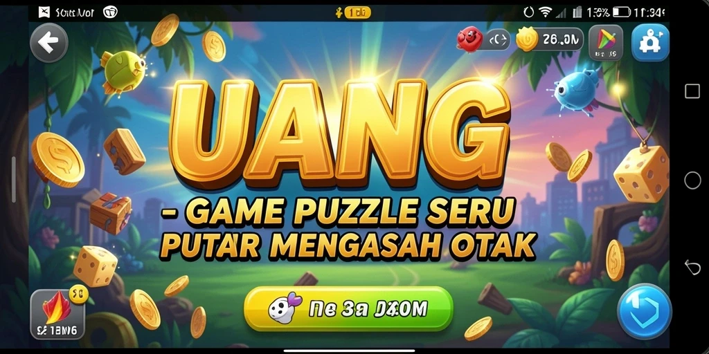 Tampilan screenshot UANG menampilkan gameplay yang menarik dan menantang.