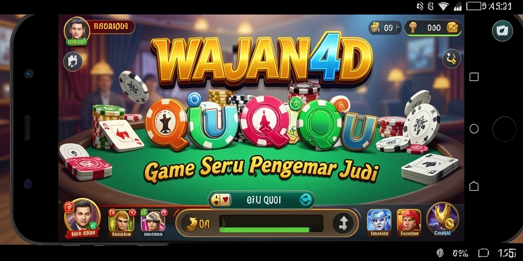 Screenshot gameplay QiuQiu yang menarik di WAJAN4D.
