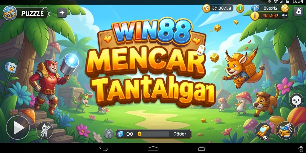 Gameplay seru WIN88 dengan tantangan Puzzle menanti Anda.